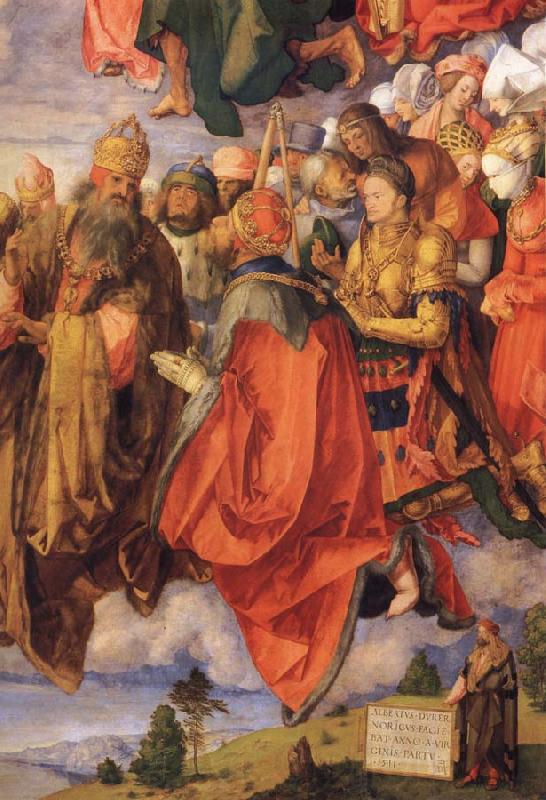 Albrecht Durer The AllSaints altarpiece Spain oil painting art